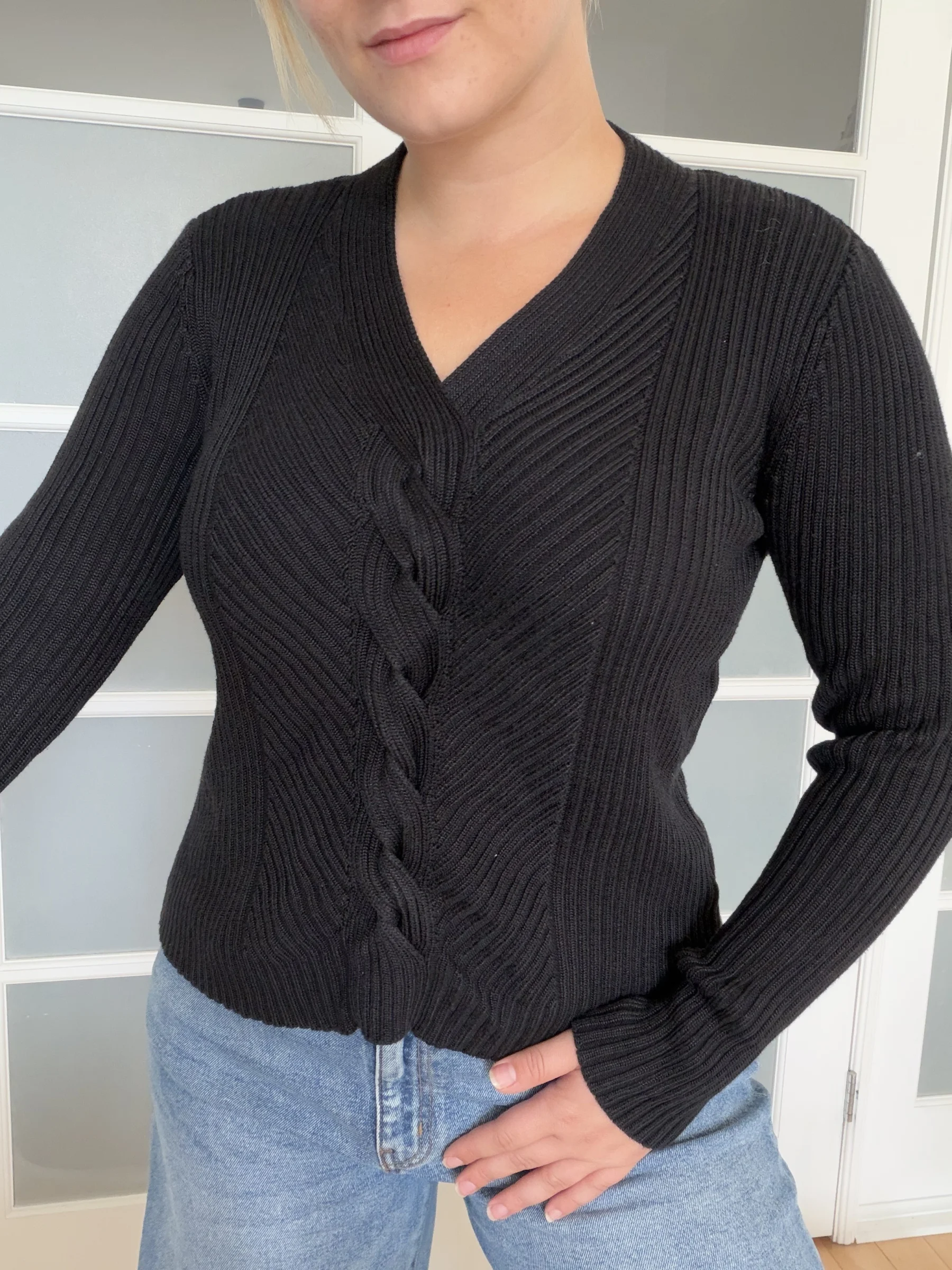Ralph Lauren women’s jumper, size M, black Ralph Lauren seconde main