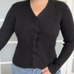 Thumbnail for Pull femme Ralph Lauren taille M noir