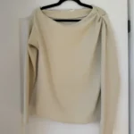 Thumbnail for Top Yaya Women taille M beige drapé