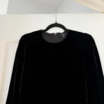 Thumbnail for Robe COS velours noir taille 6