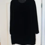 Thumbnail for Robe COS velours noir taille 6