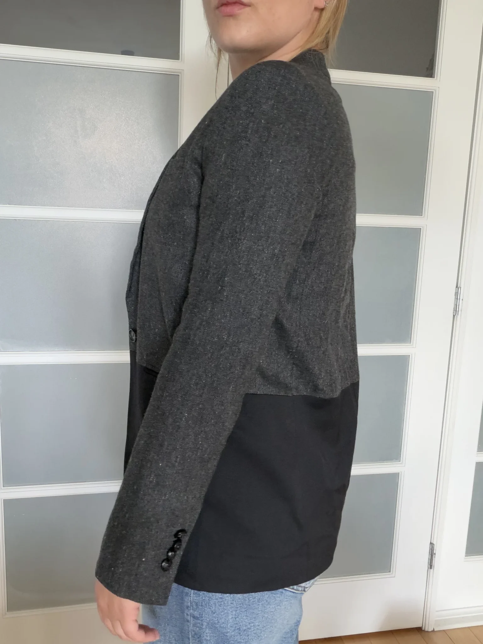 Image for The Kooples black and grey blazer, size 40 – L