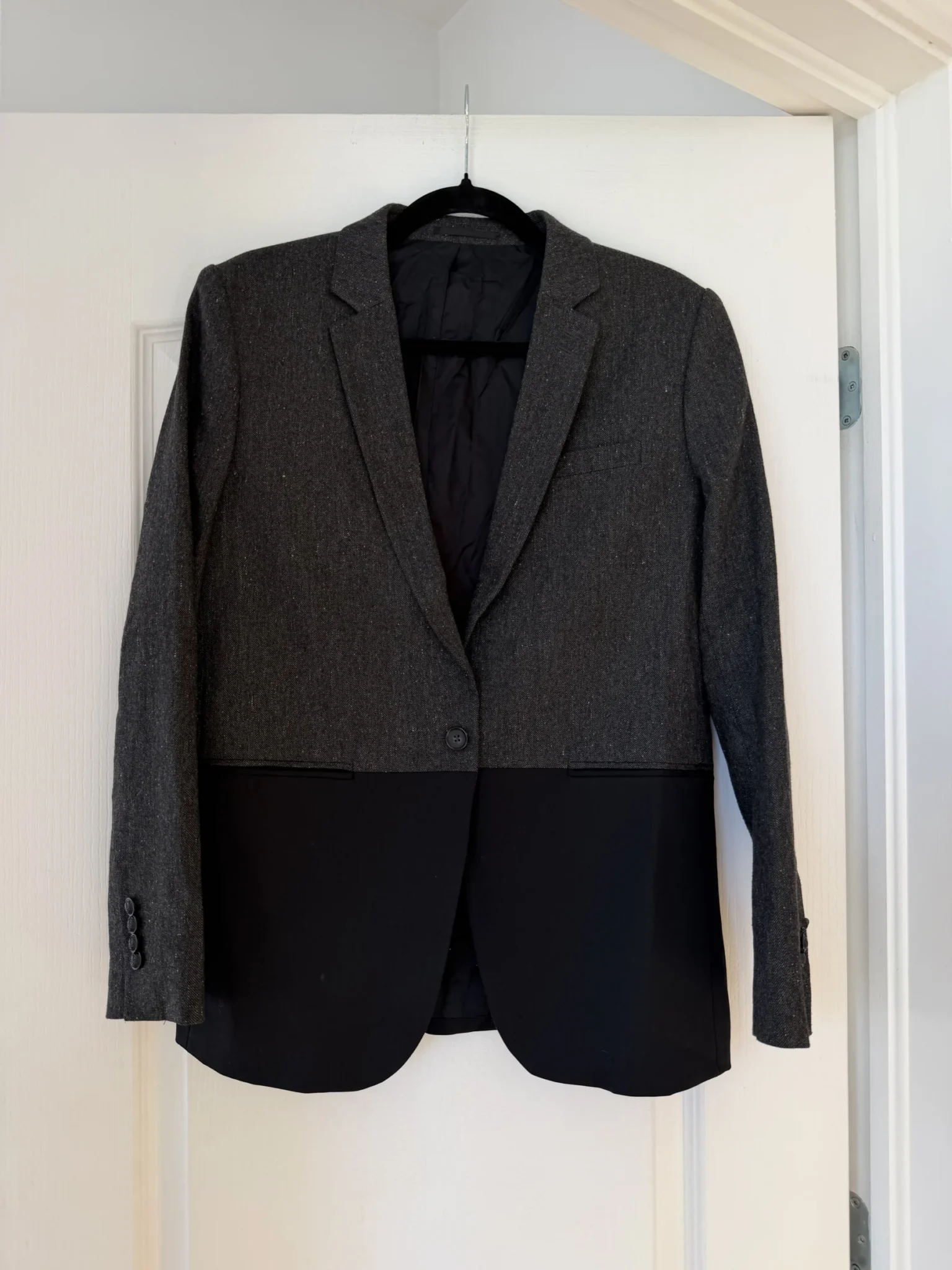Image for The Kooples black and grey blazer, size 40 – L
