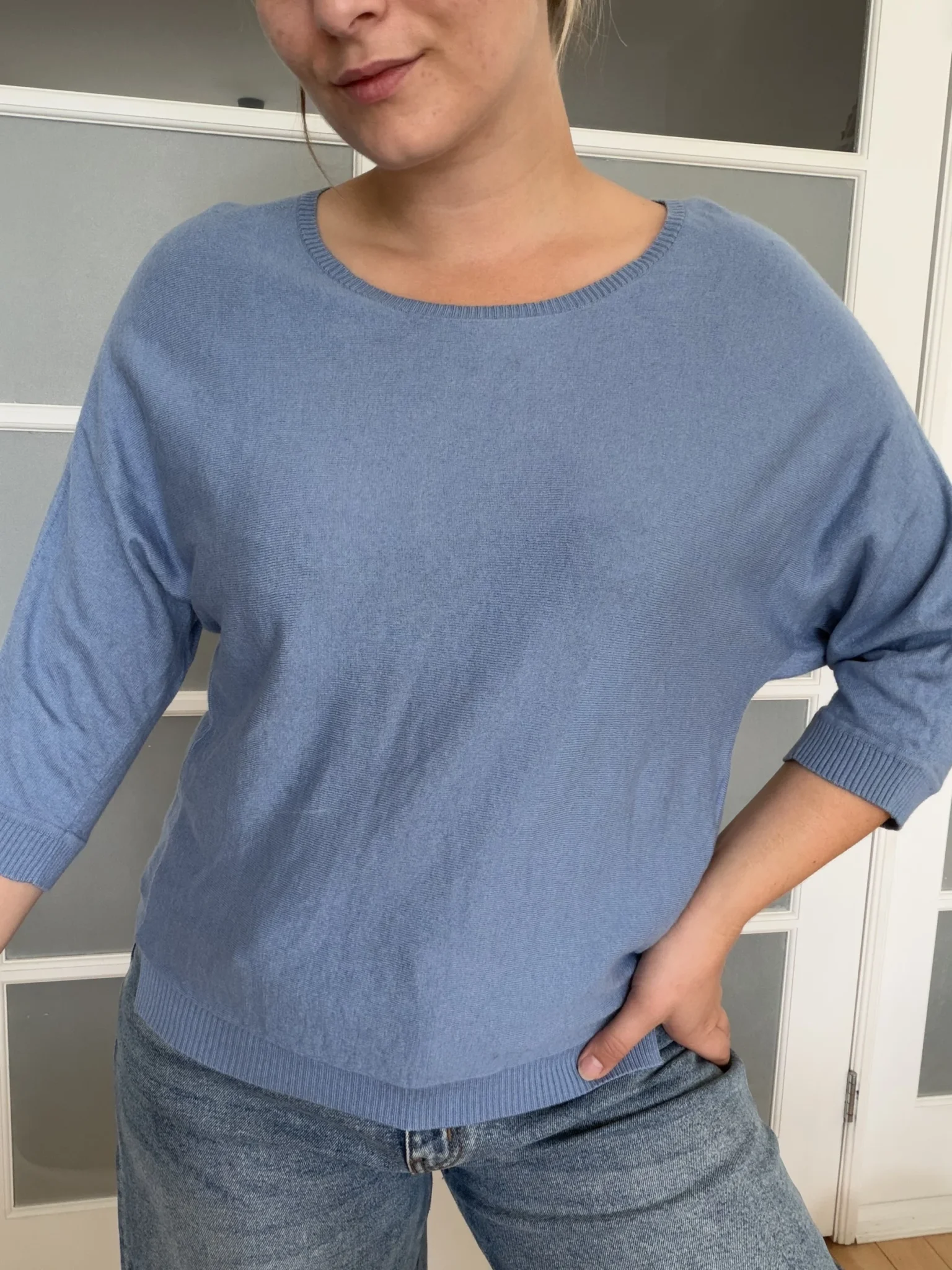 Image for Light blue Max Mara jumper