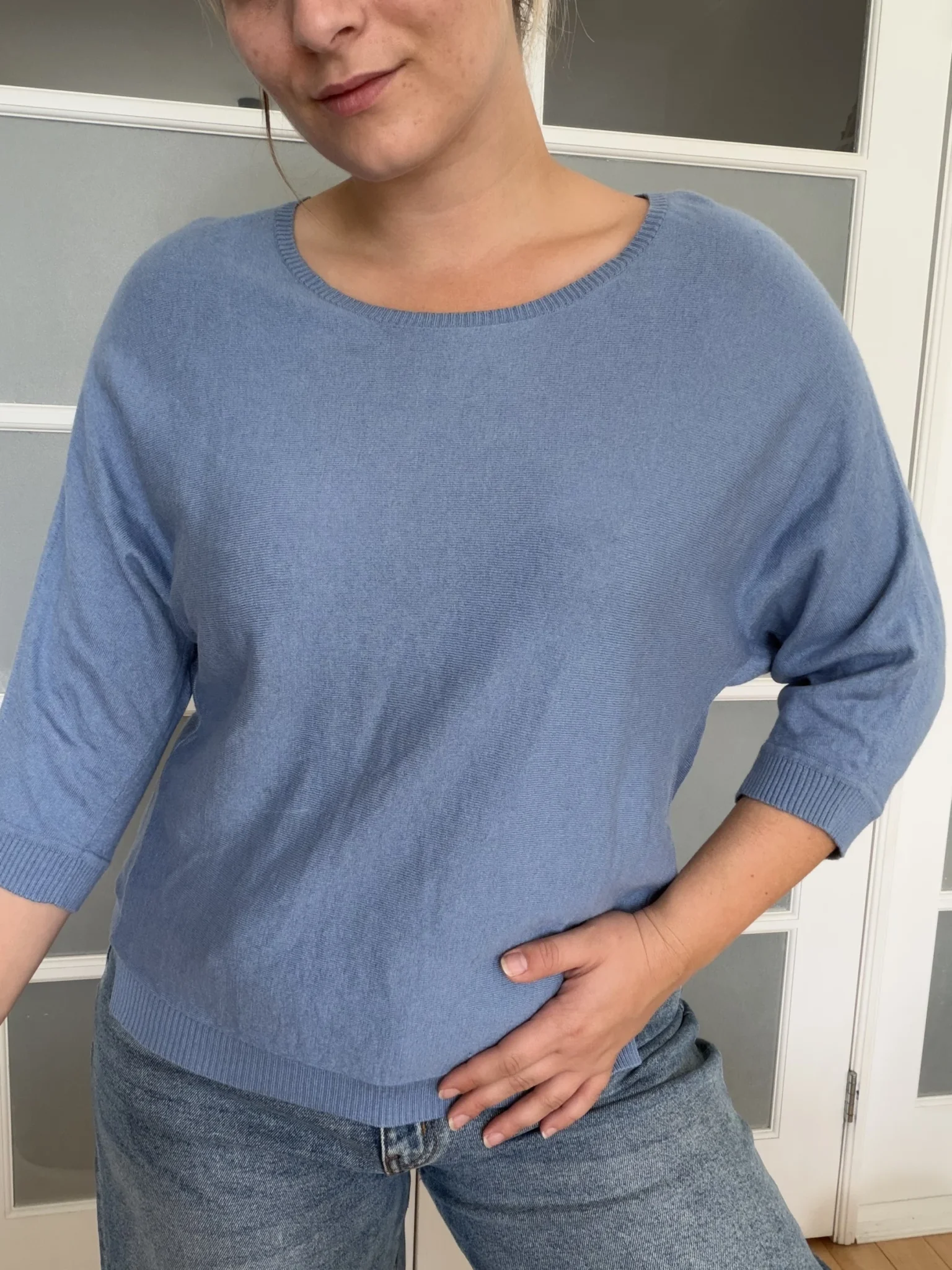 Image for Light blue Max Mara jumper