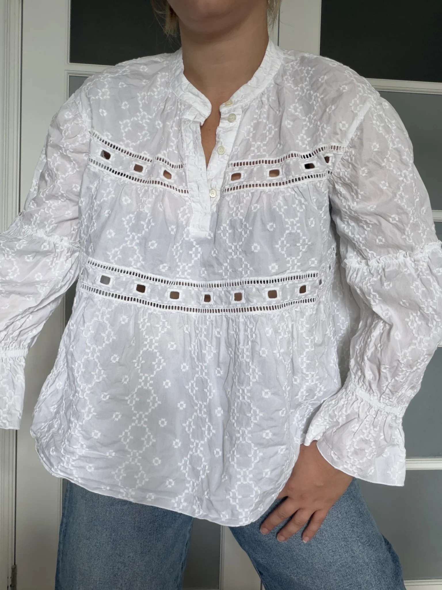 Featured image for See by Chloé blouse, size 42, white