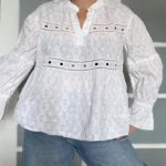 Thumbnail for See by Chloé blouse, size 42, white