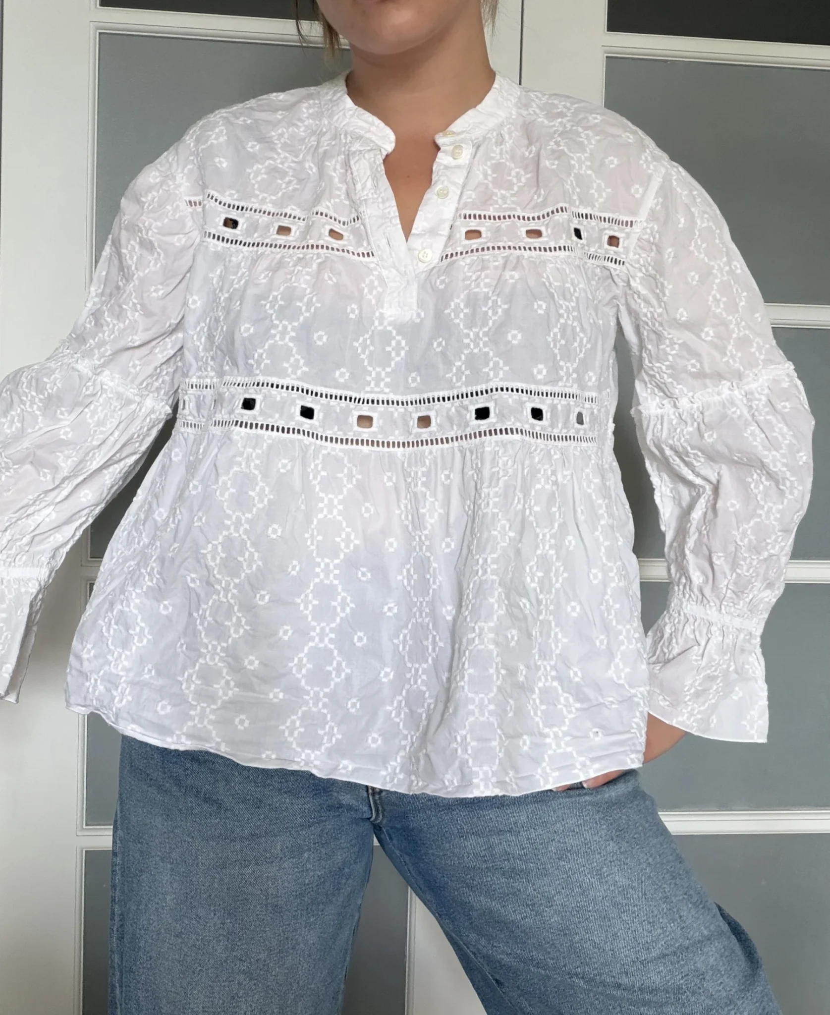 Image for See by Chloé blouse, size 42, white