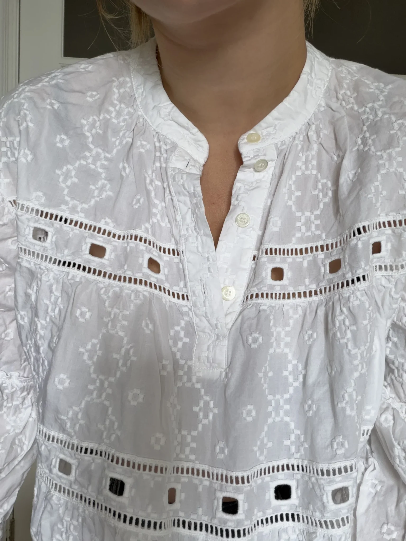 Image for See by Chloé blouse, size 42, white