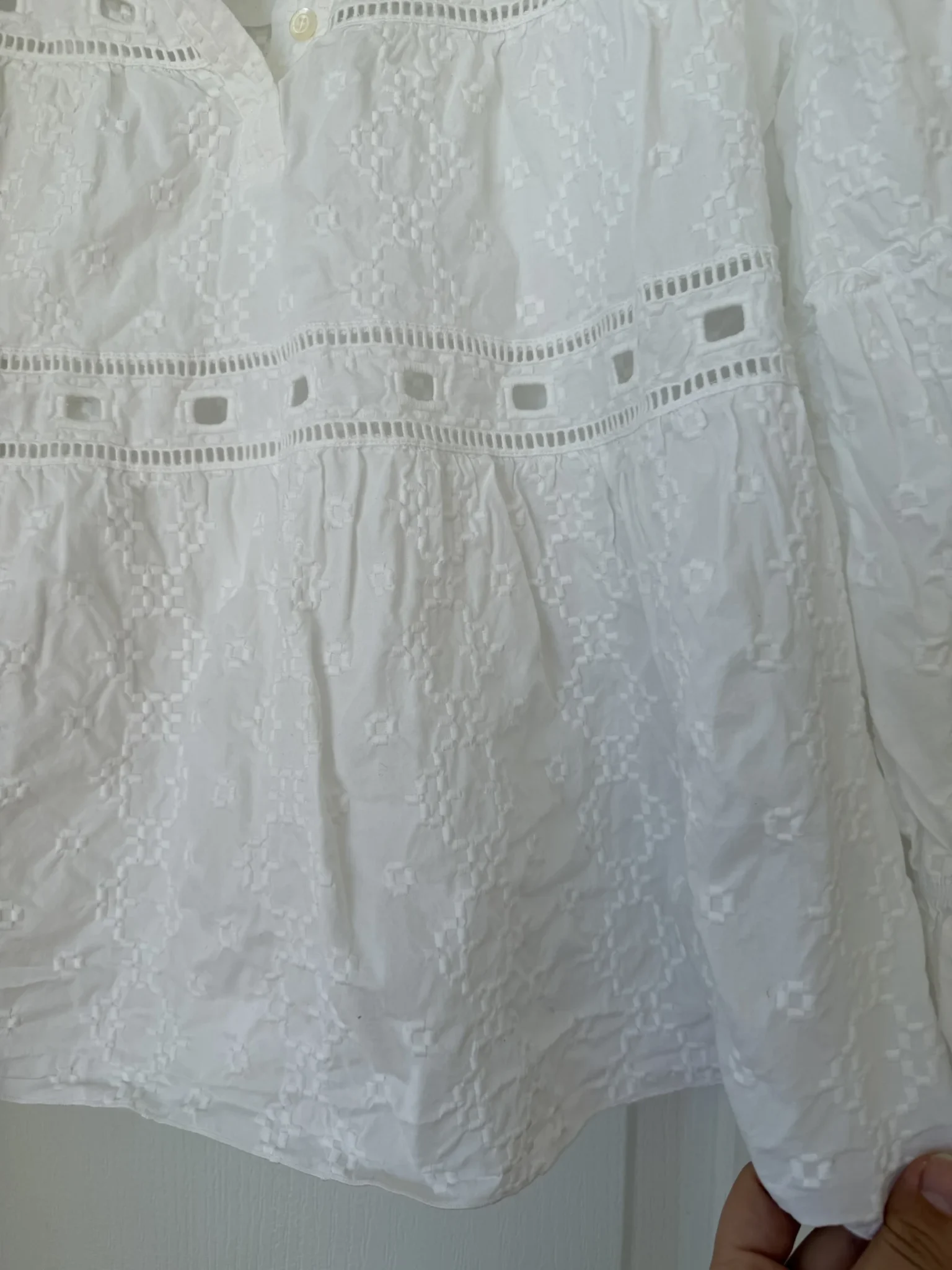 Image for See by Chloé blouse, size 42, white