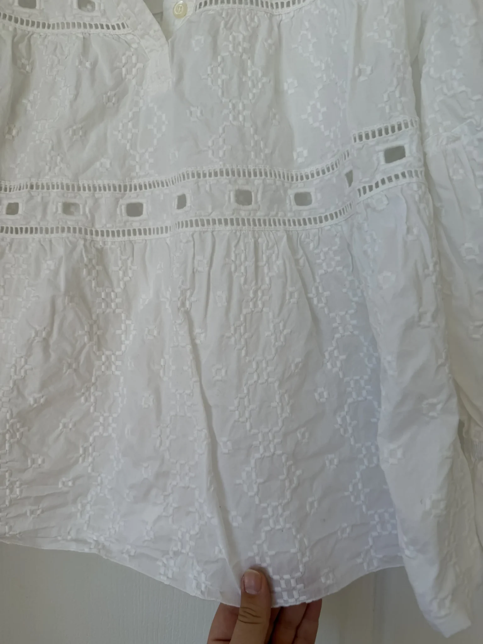 Image for See by Chloé blouse, size 42, white