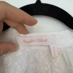 Thumbnail for See by Chloé blouse, size 42, white