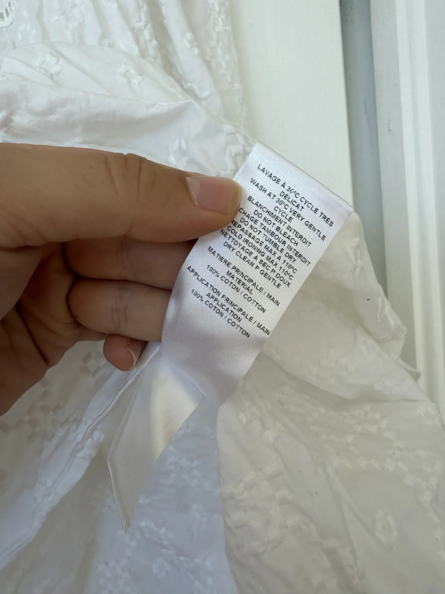 Image for See by Chloé blouse, size 42, white