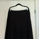 Thumbnail for Sarah Pacini black wide-leg trousers, size 4