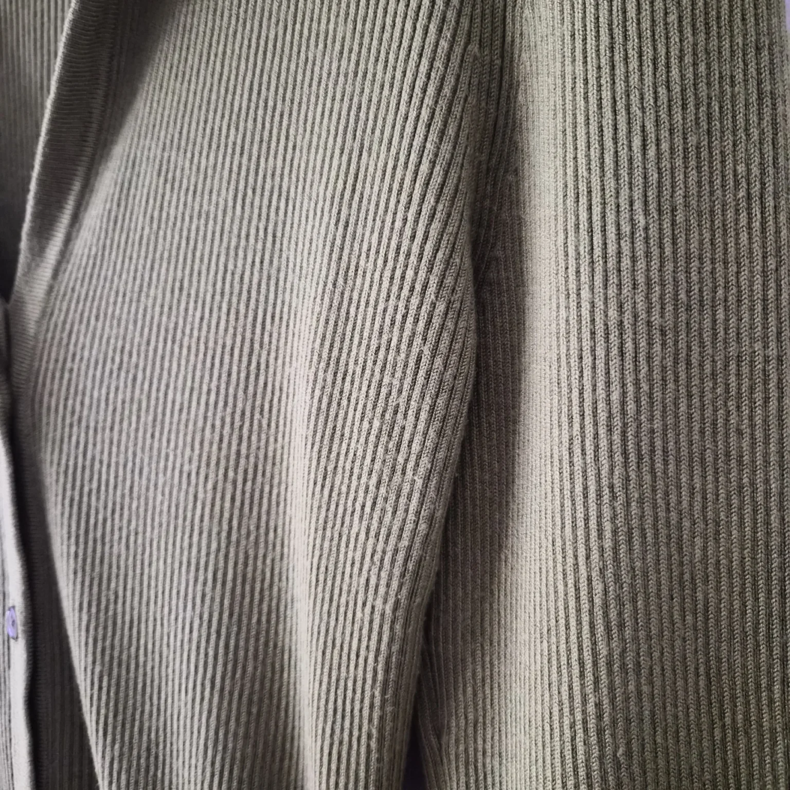 Image for Cardigan col polo vert pistache
