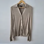 Featured thumbnail for Cardigan léger mélange de soie et cashmere