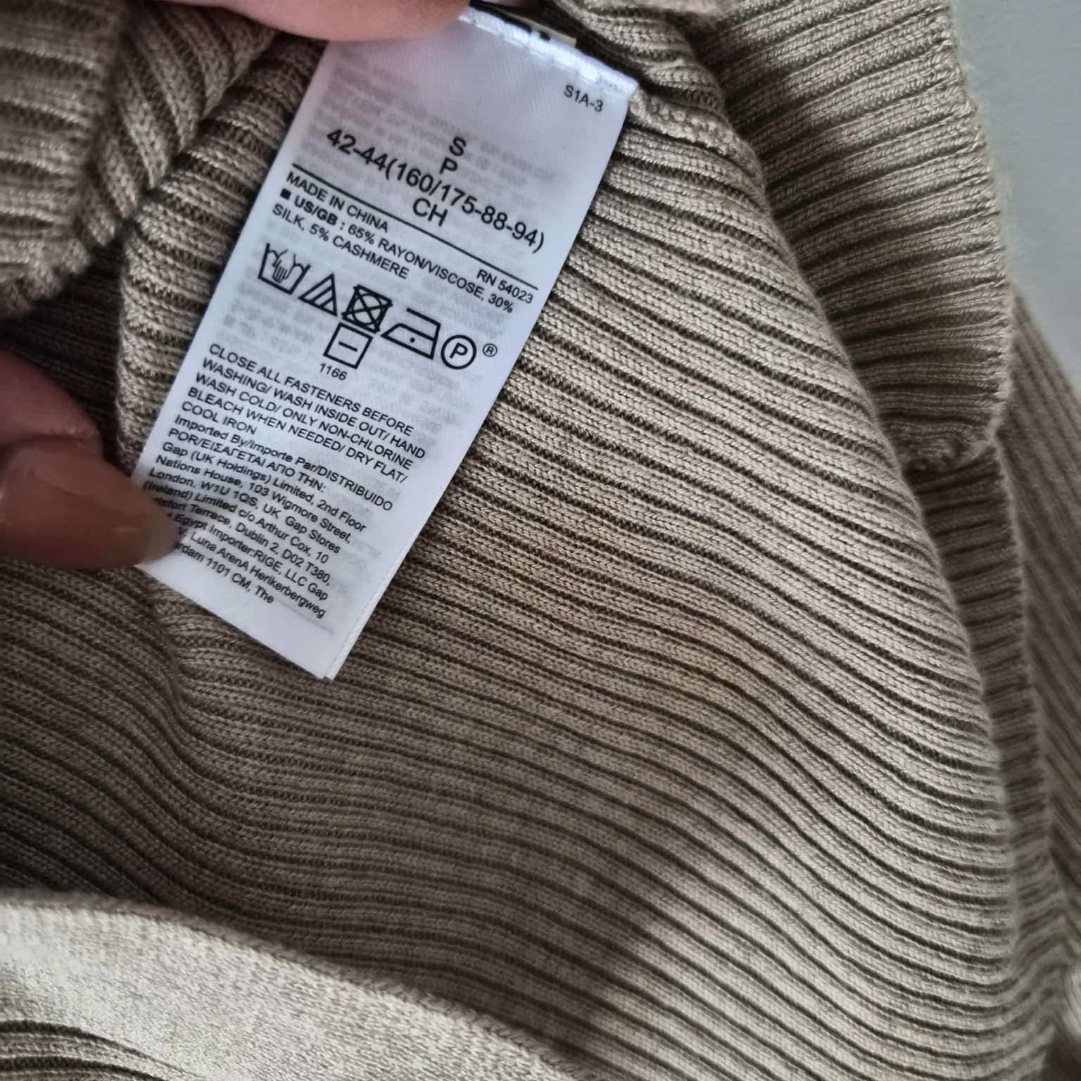 Image for Cardigan léger mélange de soie et cashmere