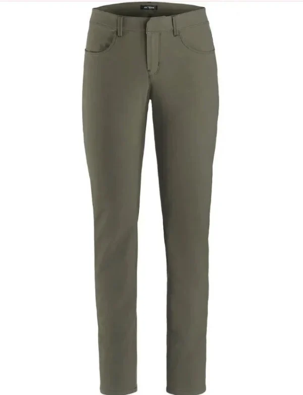 Image for Arc’teryx Pantalon pour femme vert kaki  | Taille 8 | Randonnée