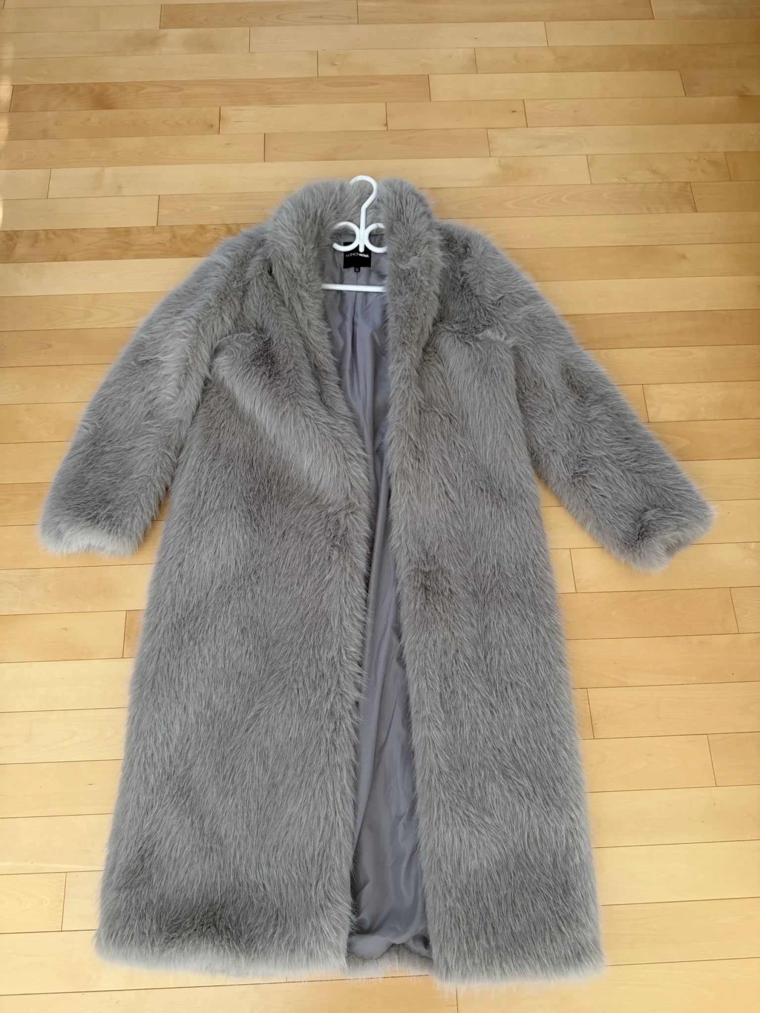 Featured image for Manteau en fausse fourrure taille unique