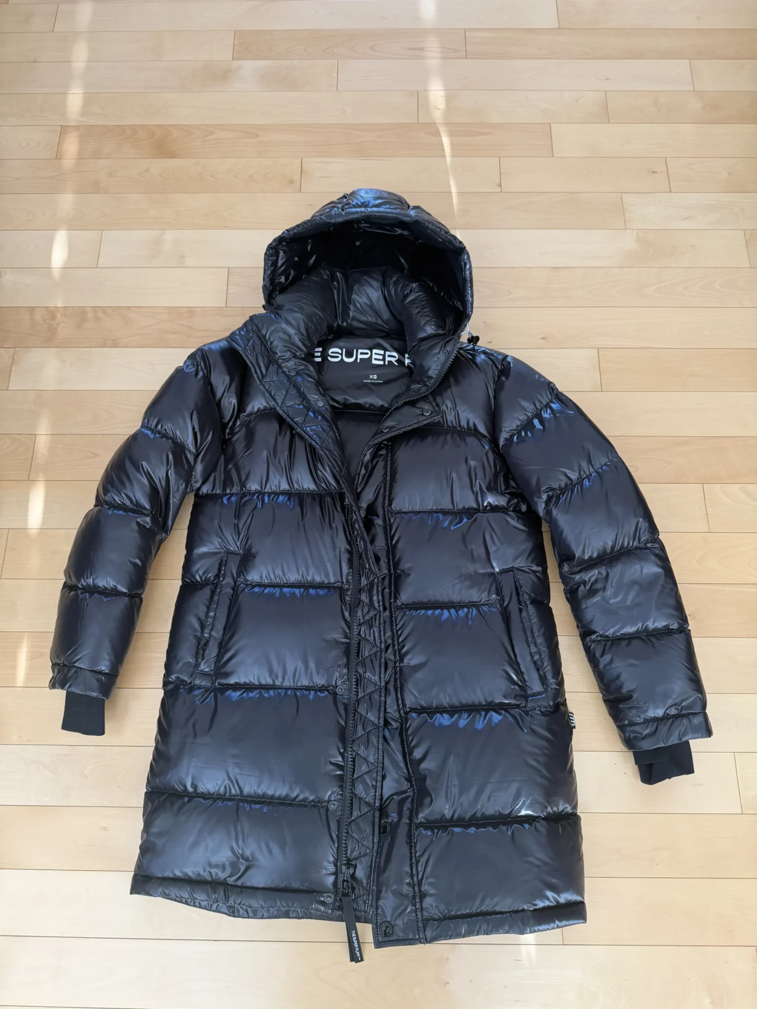 Image for Manteau Super Puff Mid Aritzia Hi Gloss Xsmall
