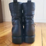 Thumbnail for Pajar winter boots black leather Shearling Lined Combat Boots Size 9