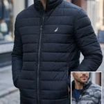 Thumbnail for Nautica men’s XL reversible mid-season coat