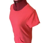 Thumbnail for PURE NRG Athletics – Haut corail à manches courtes poche kangourou et cordon – Taille moyenne (10)