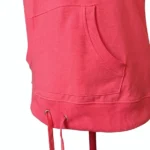 Thumbnail for PURE NRG Athletics – Haut corail à manches courtes poche kangourou et cordon – Taille moyenne (10)