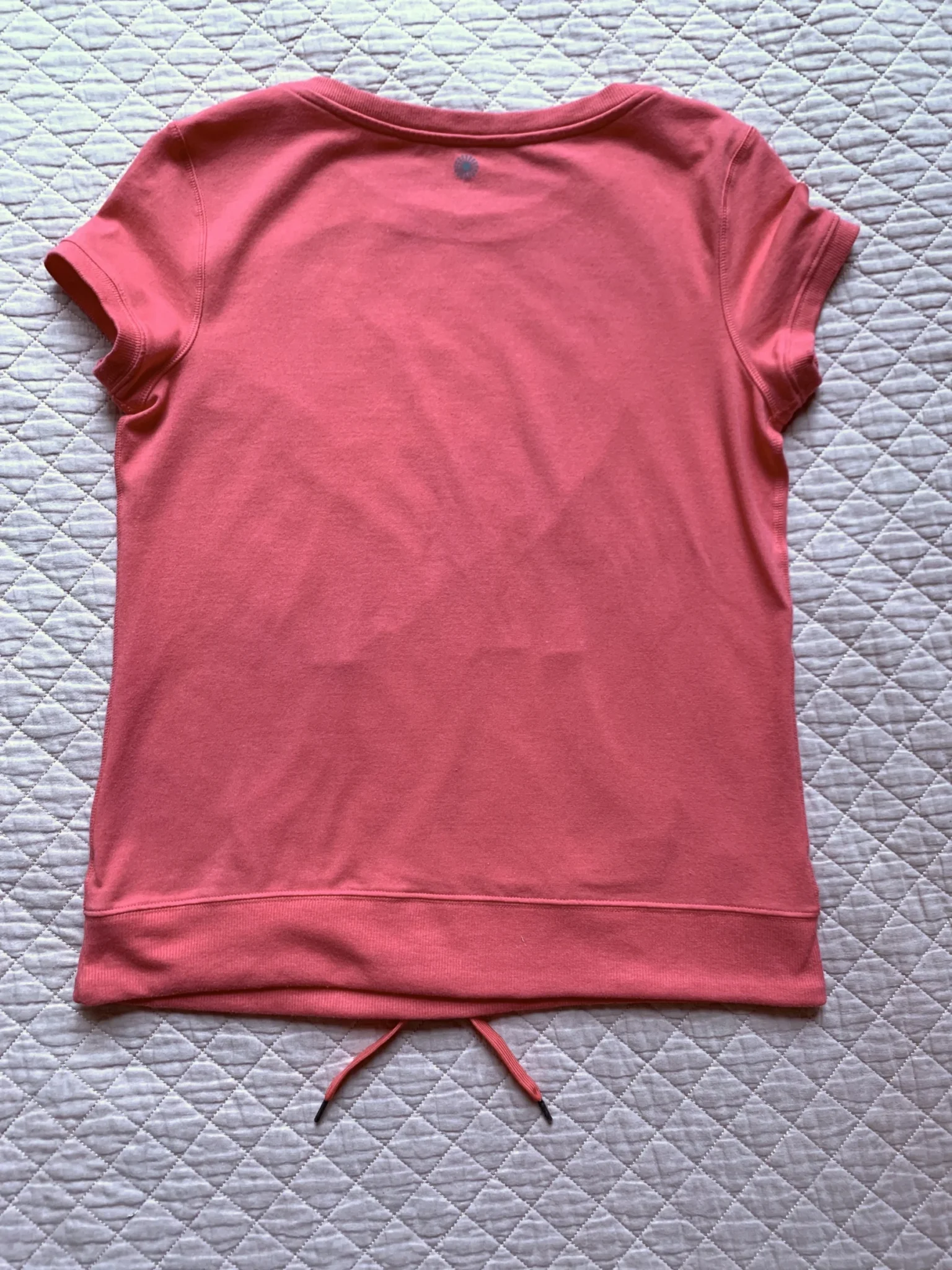 Image for PURE NRG Athletics – Haut corail à manches courtes poche kangourou et cordon – Taille moyenne (10)