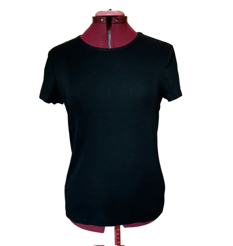 Image for by Ralph Lauren – Classic black crew-neck T-shirt – Medium (M)