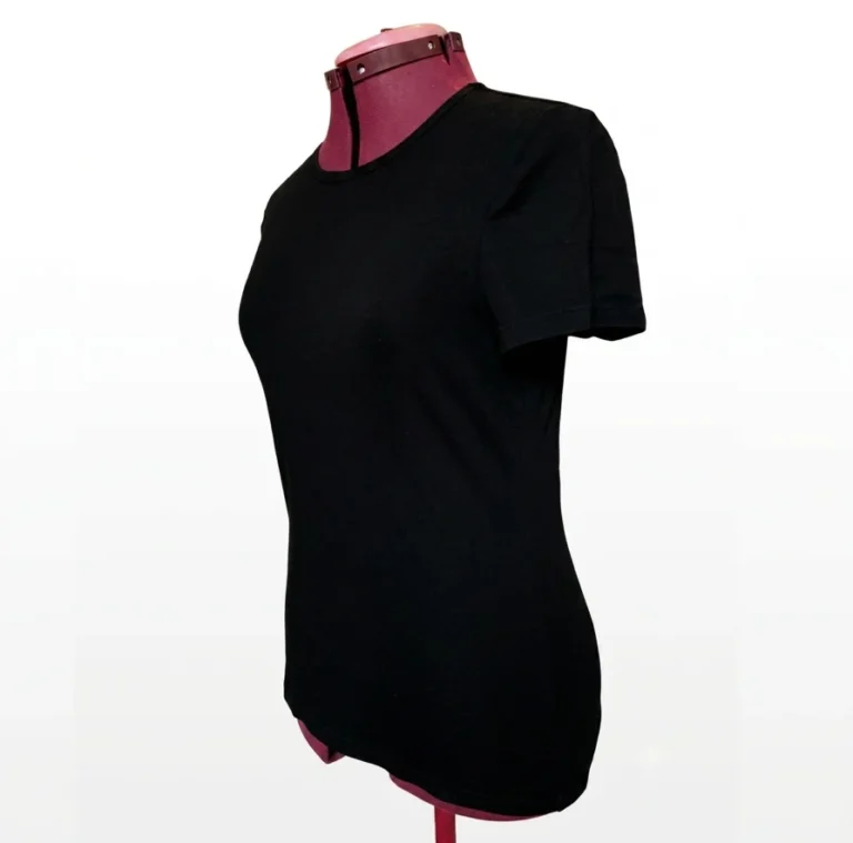 Image for by Ralph Lauren – Classic black crew-neck T-shirt – Medium (M)