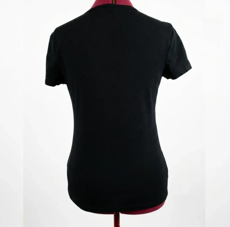 Image for by Ralph Lauren – Classic black crew-neck T-shirt – Medium (M)