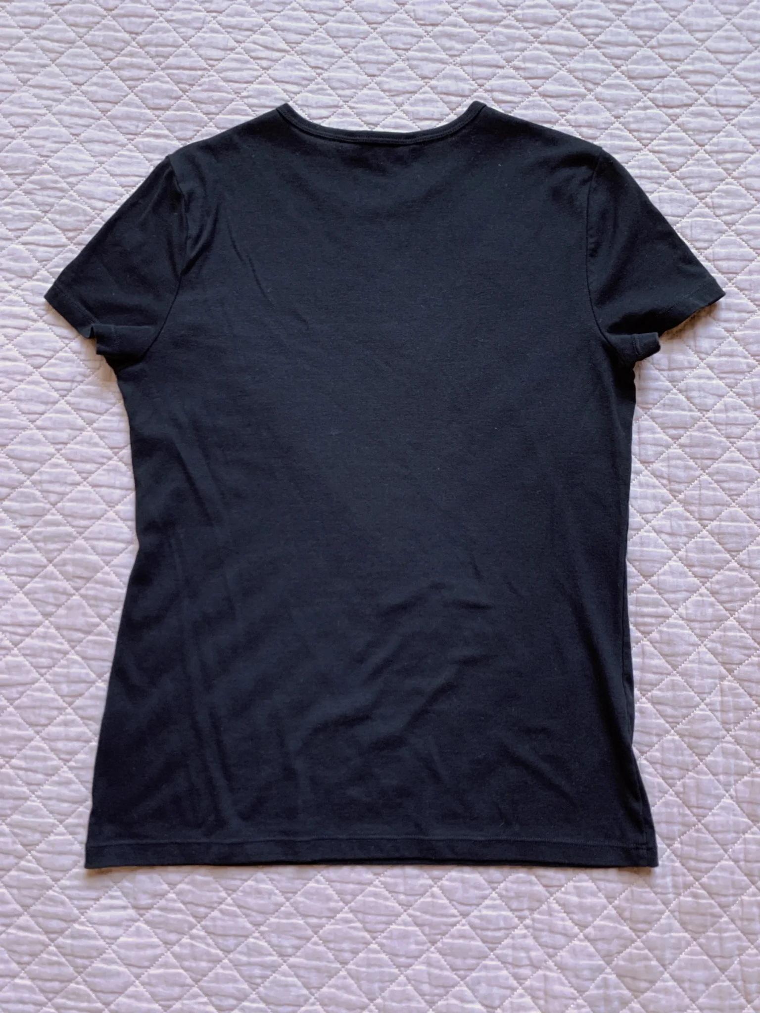Image for by Ralph Lauren – Classic black crew-neck T-shirt – Medium (M)