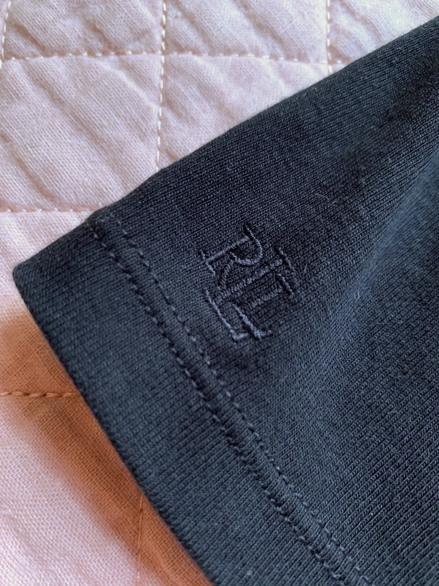 Image for by Ralph Lauren – Classic black crew-neck T-shirt – Medium (M)