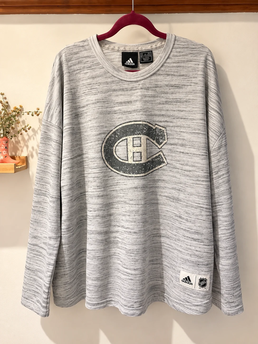 🏒 Adidas × Montreal Canadiens jumper – 2XL Adidas seconde main