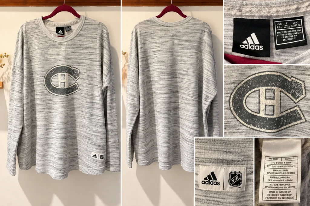 Image for 🏒 Chandail Adidas × Canadiens de Montréal – 2XL