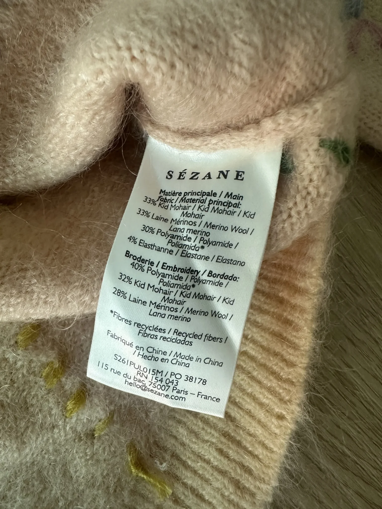 Image for Sézane x SEA NY Amelie Jumper XXS