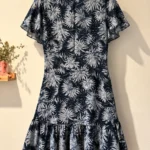 Thumbnail for Michael Michael Kors dress with a tropical print – Size 4