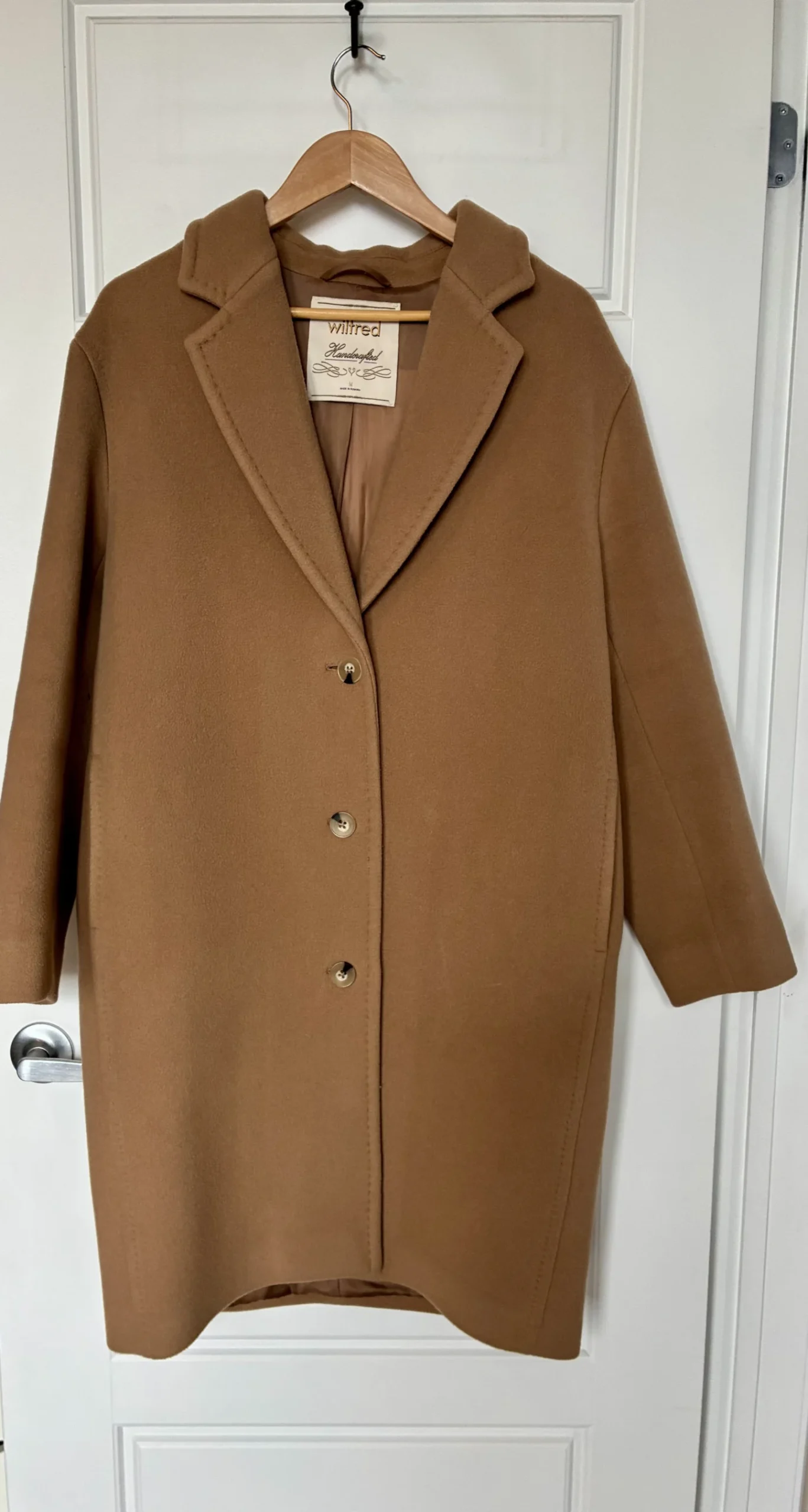 Wool coat – Camel – Wilfred/Aritzia Aritzia seconde main