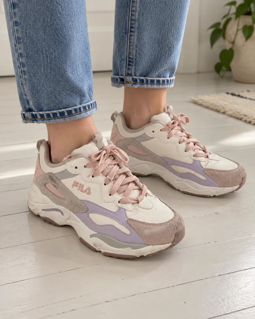 Featured image for FILA pastel trainers – size 38.5