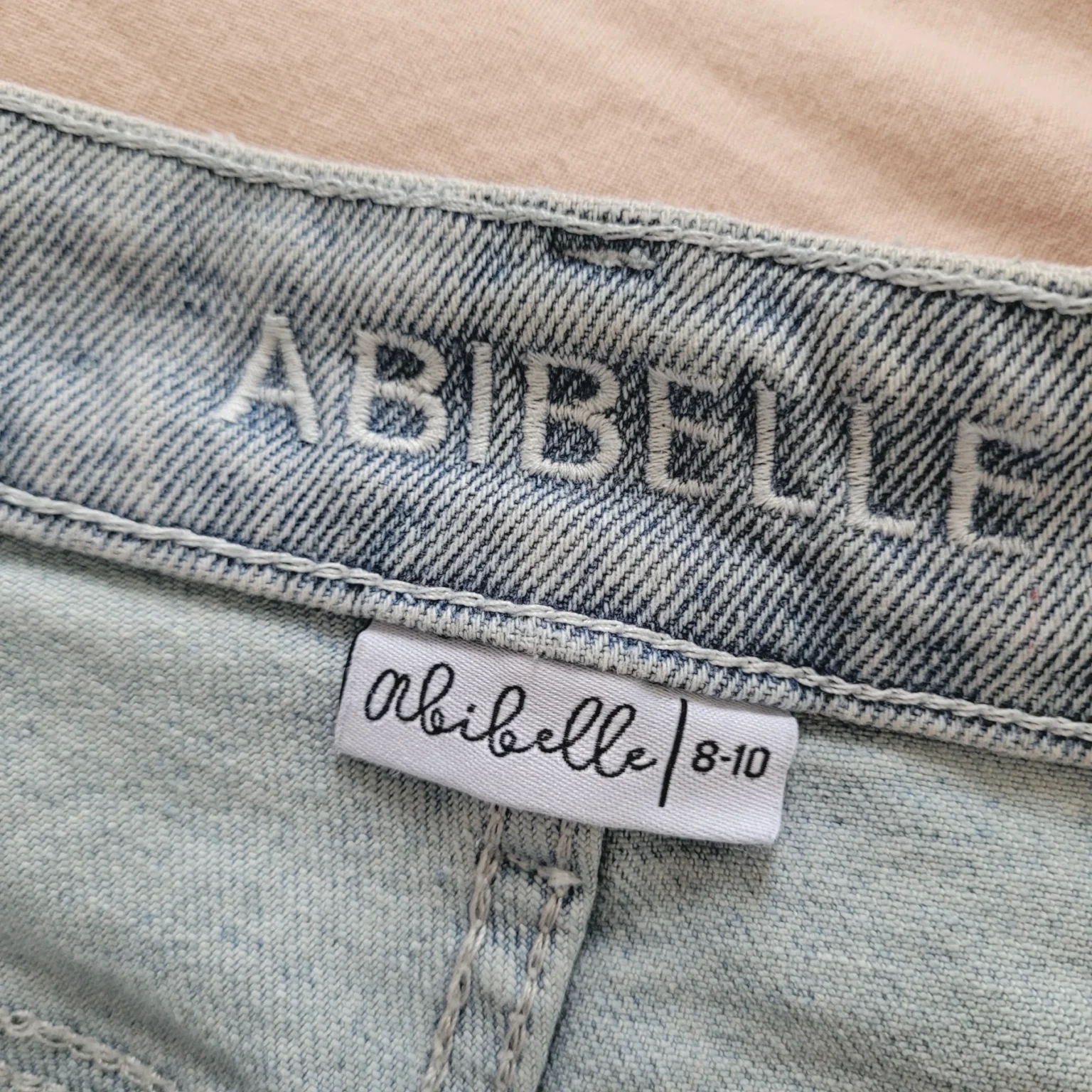 Image for Abibelle Jean high-waisted pale blue, Size 8–10 (Very good condition)