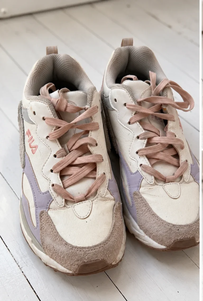 Image for FILA pastel trainers – size 38.5