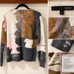 Thumbnail for NESS jumper with abstract print – Size S