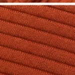 Thumbnail for Compania Fantastica rust-coloured ruffled top / jumper – size M