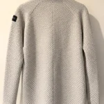 Thumbnail for ORAKI textured long-sleeved top – Light grey – Size P/S tu