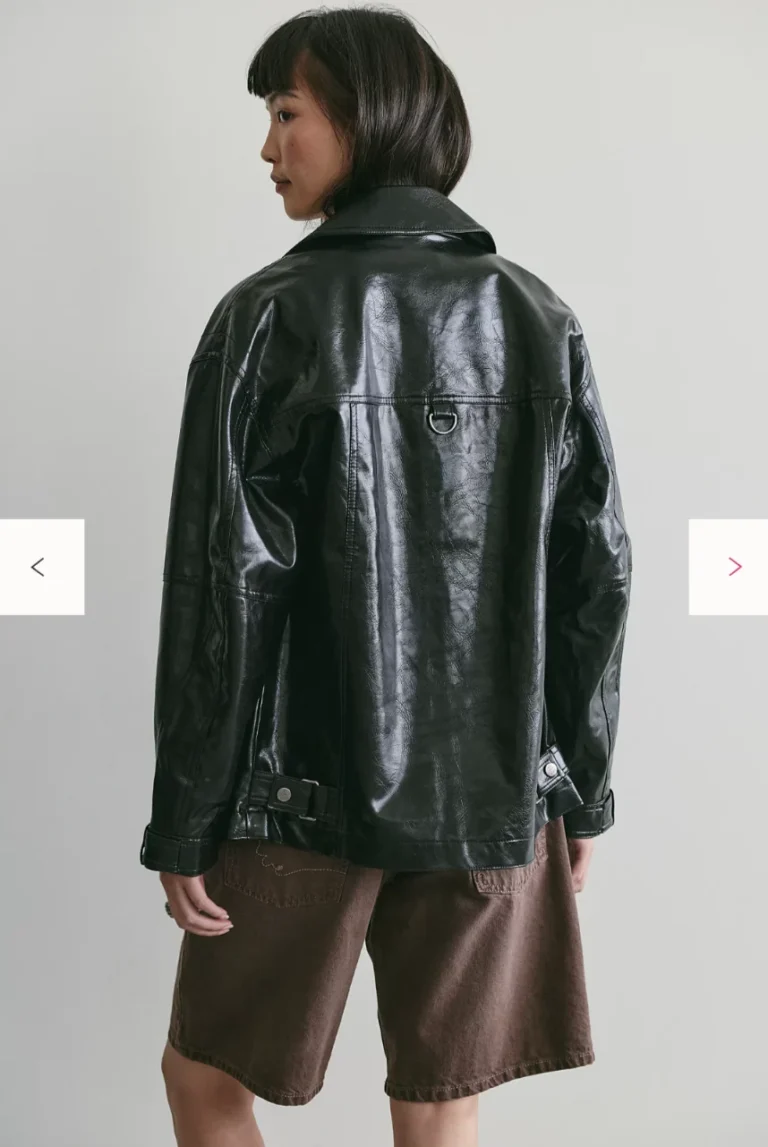 Image for 🖤 Free People Sloane Vegan Leather Jacket