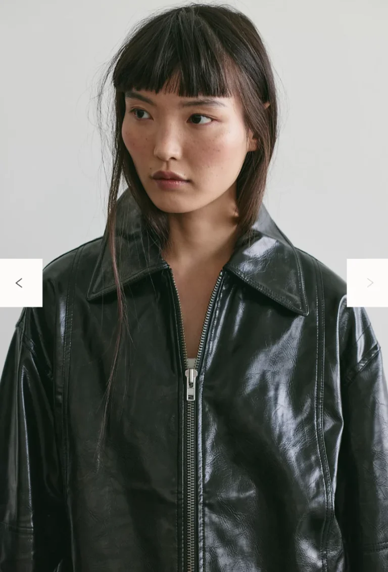 Image for 🖤 Free People Sloane Vegan Leather Jacket