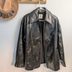 Thumbnail for 🖤 Free People Sloane Vegan Leather Jacket