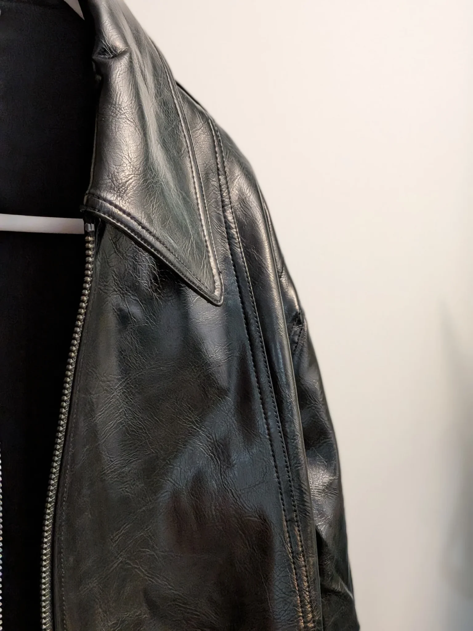 Image for 🖤 Free People Sloane Vegan Leather Jacket