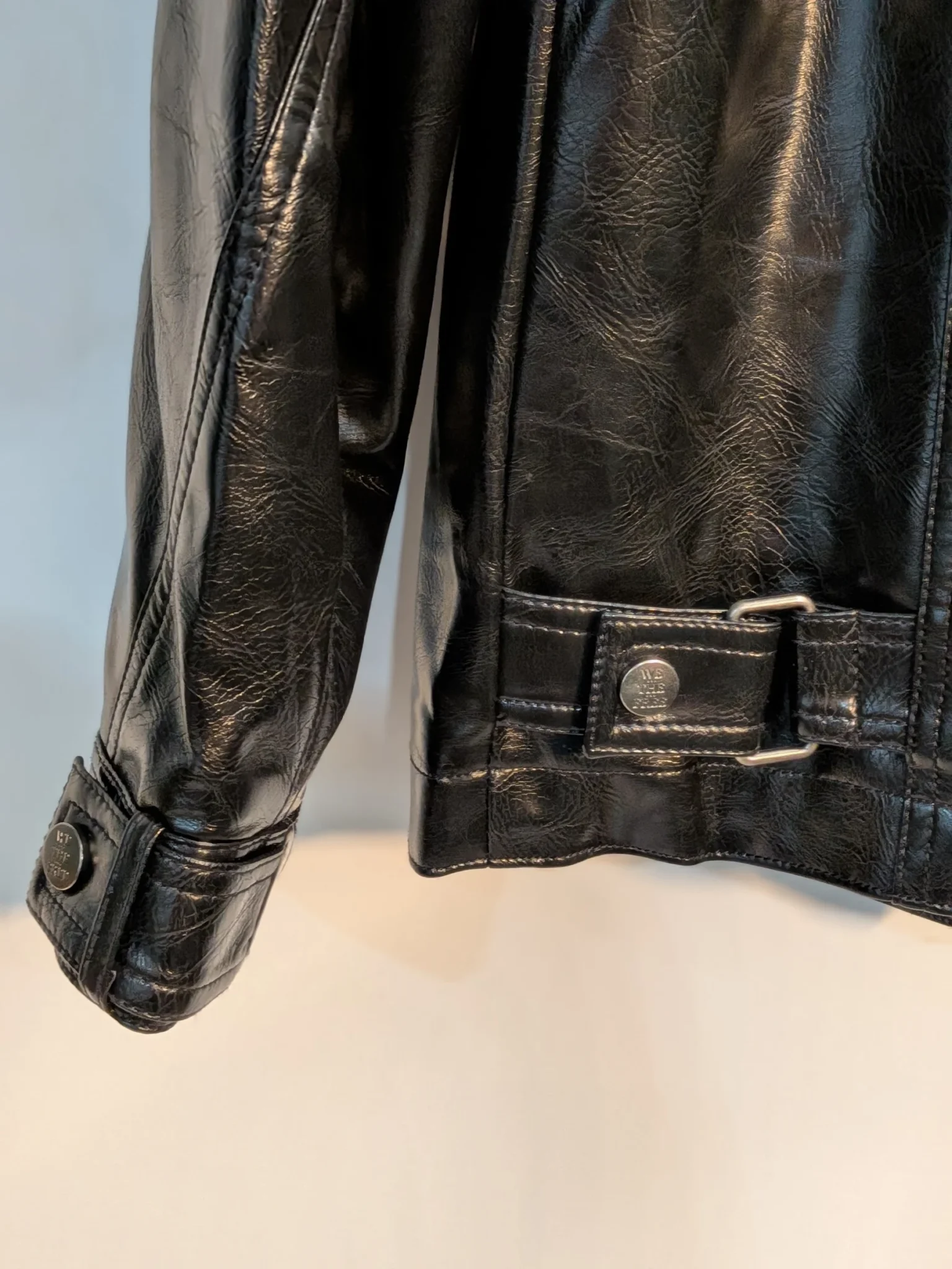 Image for 🖤 Free People Sloane Vegan Leather Jacket